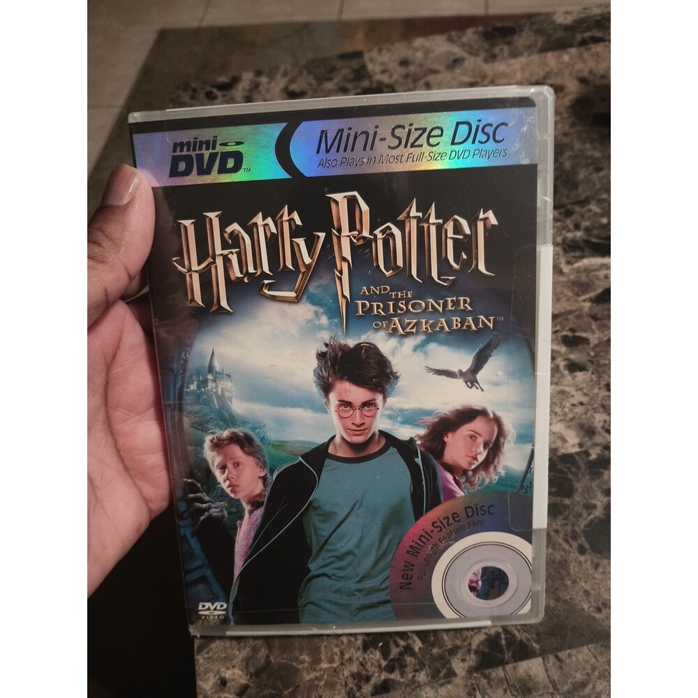NEW Harry Potter And The Prisoner Of Azkaban Mini DVD Mini Size Disc, 3 Disc Set